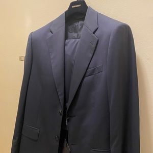 Versace 2 piece suit-Navy